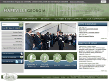 Tablet Screenshot of hapeville.org